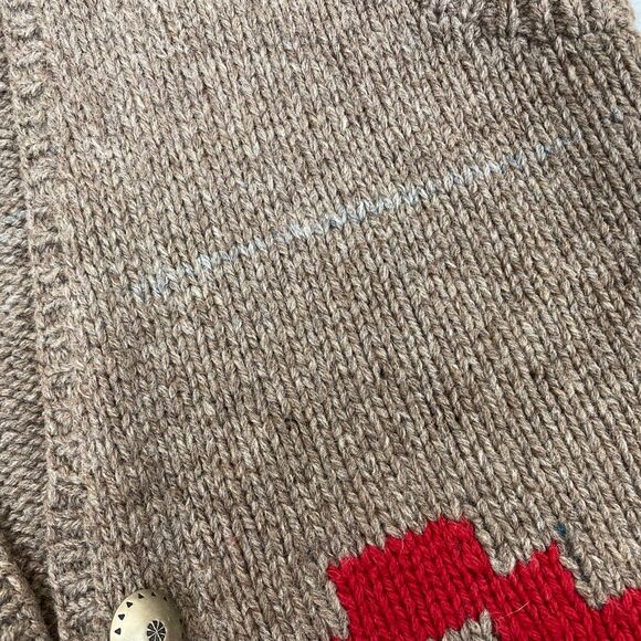 Lauren Ralph Lauren Womens M Hand Knit Wool Sweater Vest Southwestern Aztec Read - Picture 4 of 9